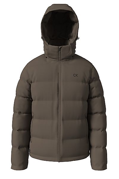 Calvin Klein Jeans Steppmantel "LS NYLN ZP OFF HD DW", Mit Rundhalsausschni günstig online kaufen