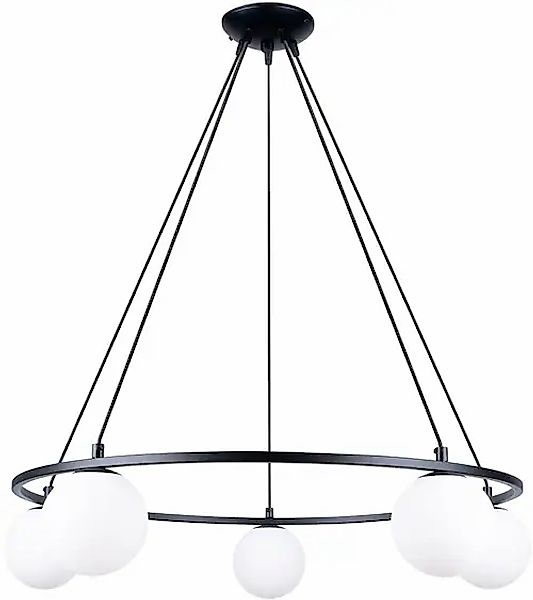 SOLLUX lighting Kronleuchter »YOLI«, 5 flammig, Leuchtmittel G9   ohne Leuc günstig online kaufen