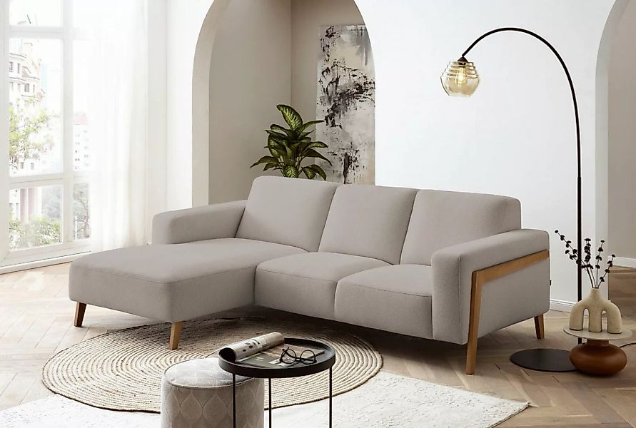 exxpo - sofa fashion Ecksofa Starr, L-Form, wahlw. elektrische Sitztiefenve günstig online kaufen