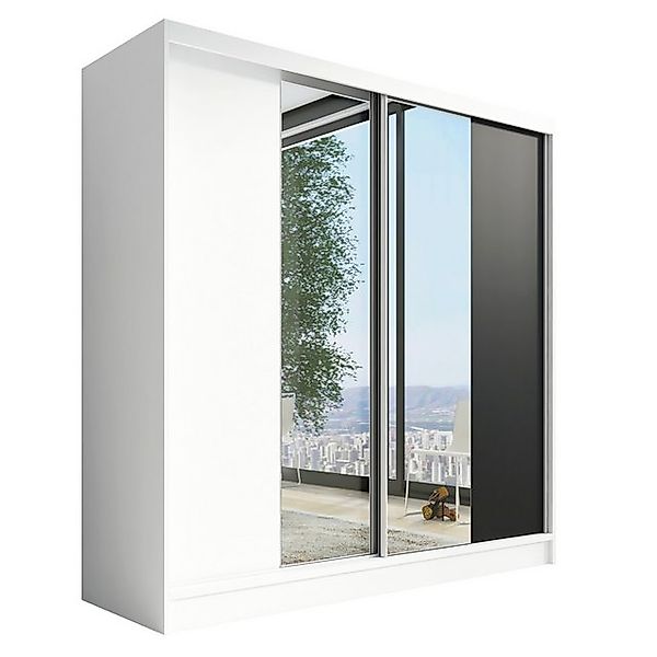 A&J MöbelLand GmbH Schwebetürenschrank DUO mit Spiegel (TOP ANGEBOT! Geräum günstig online kaufen