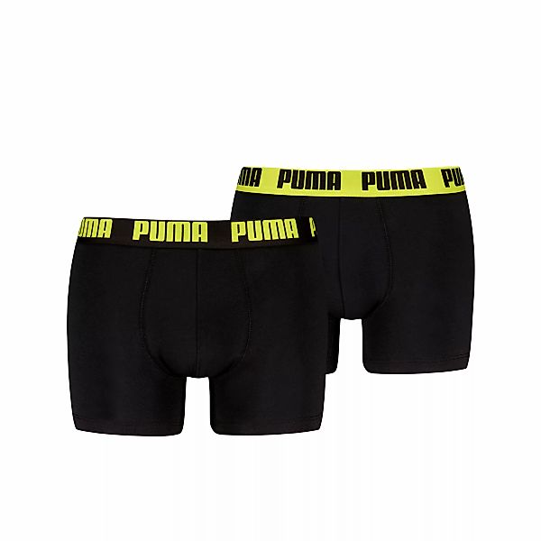 PUMA Boxershorts "PUMA MEN EVERYDAY BASIC BOXERS 2P", (2er Pack), mit Logob günstig online kaufen