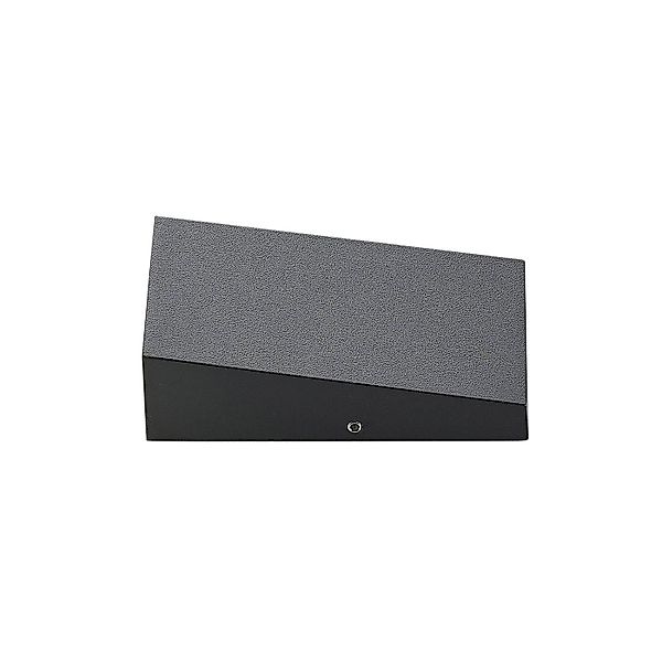 Lucande LED Wandleuchte Außen Adarey 9969164 Spritzwassergeschützt Modern i günstig online kaufen