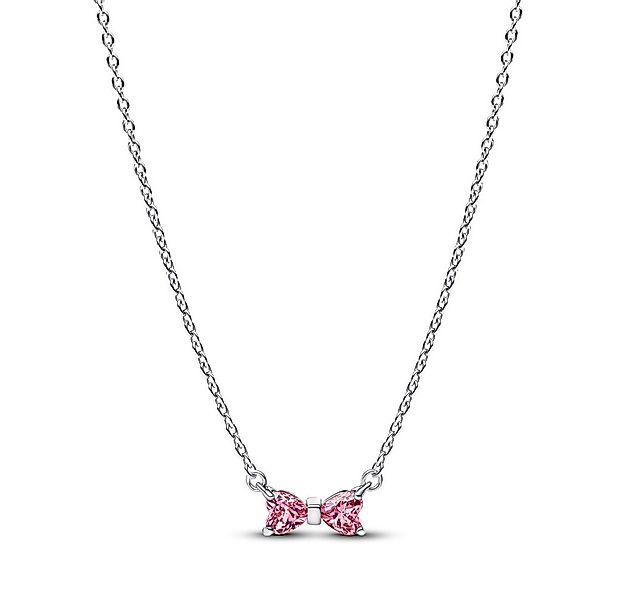 Pandora Kette mit Anhänger 394235C01-45, pinke Schleife günstig online kaufen