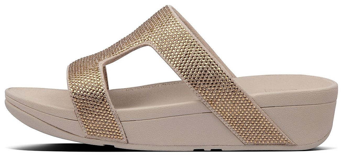 Fitflop MARLI Pantolette Sommerschuh, Strandschuh, Sandale, Flats mit Glitz günstig online kaufen
