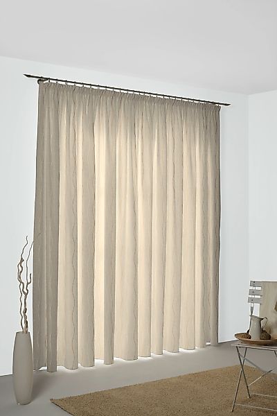 Wirth Vorhang "Sepino" Kräuselband 1 Stk. tlg. günstig online kaufen