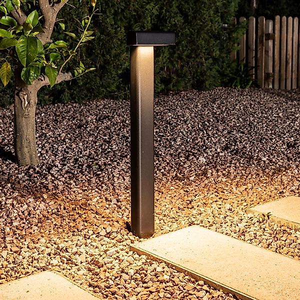 LED Wegeleuchte Balic in Schwarz 8W 813lm IP65 günstig online kaufen