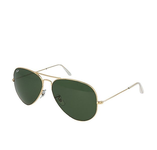 Ray-Ban Sonnenbrille Ray-Ban Aviator Large M RB3025 001 62 Gold Grey Green günstig online kaufen