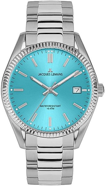 Jacques Lemans Quarzuhr Derby 50-4D, Armbanduhr, Damenuhr, Datum, Leuchtzei günstig online kaufen