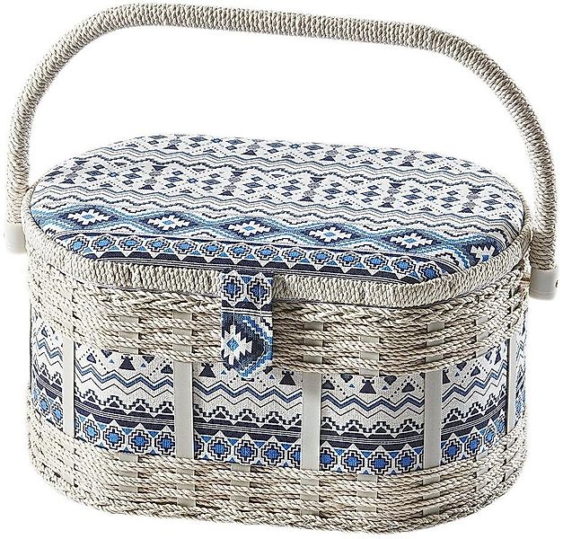 locker Nähkästchen, oval, aus Kunststoff und günstig online kaufen