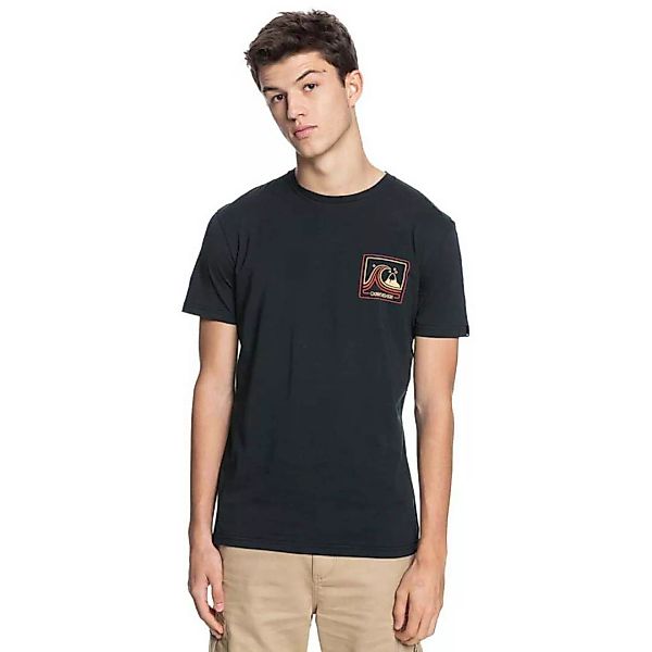 Quiksilver Highway Vagabond Kurzärmeliges T-shirt XS Black günstig online kaufen
