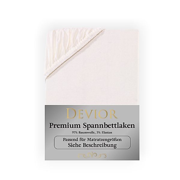 Devior Spannbettlaken Premium Spannbetttuch Bettlaken Betttücher günstig online kaufen