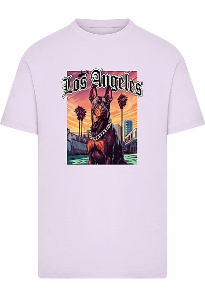 MisterTee T-Shirt "MisterTee Los Angeles Dog Tee" 1 Stk. tlg. günstig online kaufen