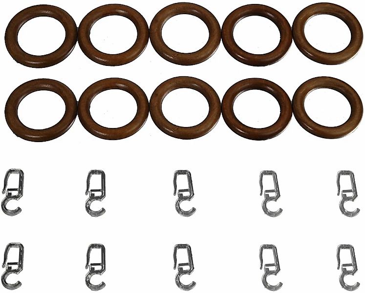 Liedeco Gardinenring für Gardinenstangen Ø 28 mm günstig online kaufen