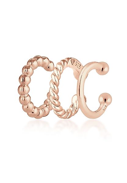 Elli Single-Ohrhaken Ohrklemme Ear Cuff 3er günstig online kaufen