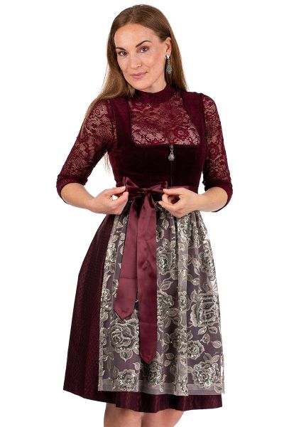 MarJo Dirndl Samt Dirndl 2tlg. - günstig online kaufen