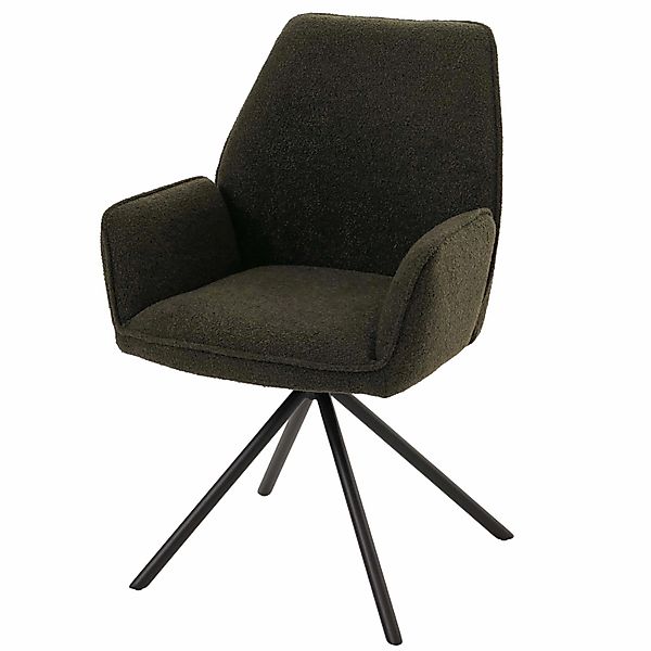 MCW Esszimmerstuhl G67 Boucle Olivgrün günstig online kaufen