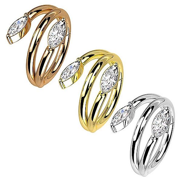 Taffstyle Nasenpiercing Septum Piercing Ring Segmentring günstig online kaufen
