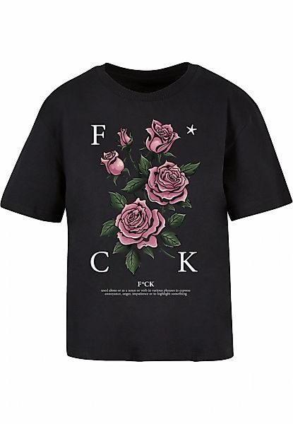 Miss Tee T-Shirt "Miss Tee F*cking Roses Tee" 1 Stk. tlg. günstig online kaufen