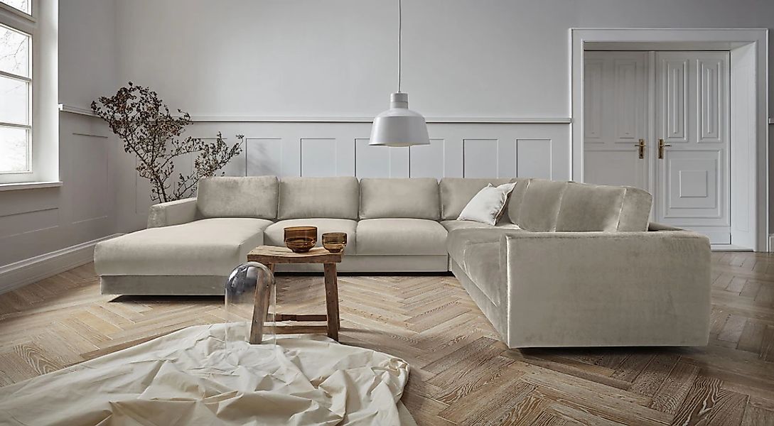 OTTO home Wohnlandschaft "Hobro U-Form" in 3 Bezugsqualitäten in vielen Far günstig online kaufen