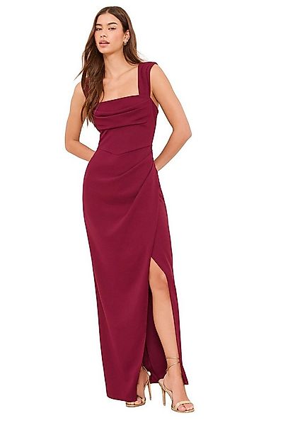 LIPSY Maxikleid Lipsy gerafftes Maxikleid, Kurzgröße (1-tlg) günstig online kaufen