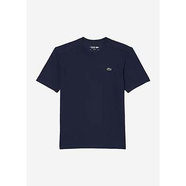 Lacoste  T-Shirts & Poloshirts Ultra dry t-shirt - navy blue günstig online kaufen