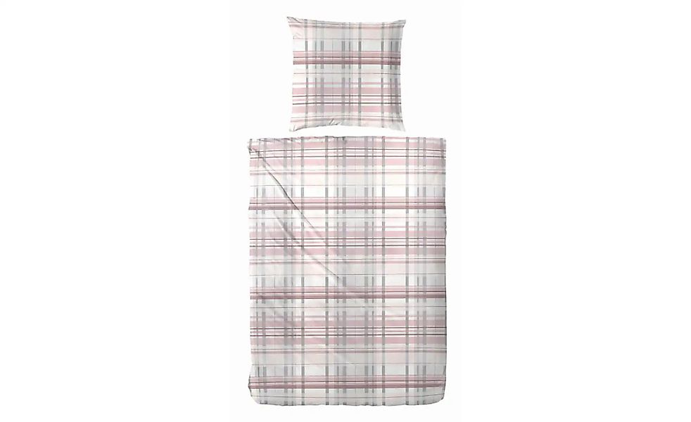 Flanell Bettwäsche-Set   ¦ rot ¦ Maße (cm): B: 135 H: 1 Bettwaren > Bettwäs günstig online kaufen