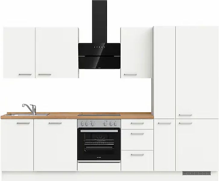 nobilia® Küchenzeile »"Touch II"«, vormontiert, Ausrichtung wählbar, Breite günstig online kaufen