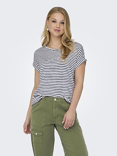 ONLY T-Shirt ONLMOSTER STRIPE S/S O-NECK günstig online kaufen
