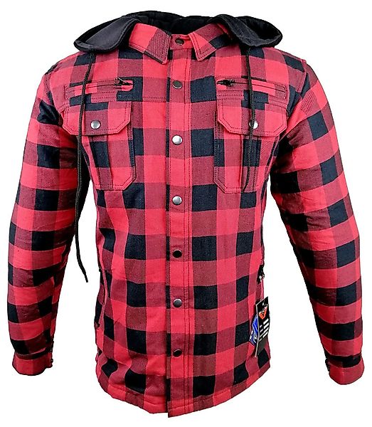 Alpha Speeds Motorradjacke Flanell-Holzfäller Motorrad KEV günstig online kaufen