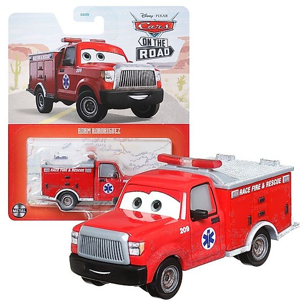 Disney Cars Spielzeug-Rennwagen Adam Roadriguez HKY37 günstig online kaufen