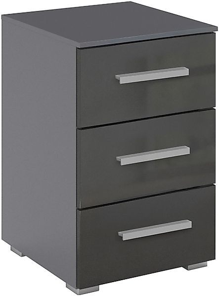rauch Nachtkommode "Nachttisch Nachtkonsole Nachtschrank KOLUNA mit Hochgla günstig online kaufen