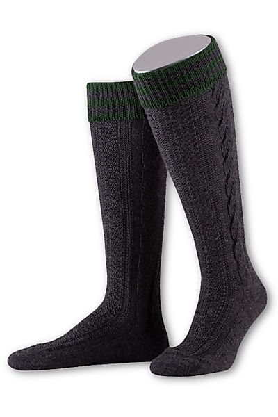 Lusana Trachtensocken Trachten Kniestrümpfe - L8995R günstig online kaufen