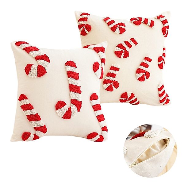 MODFU Kissenbezüge Weihnachtskissenbezug Sofa Kissenhülle Kopfkissenbezug günstig online kaufen