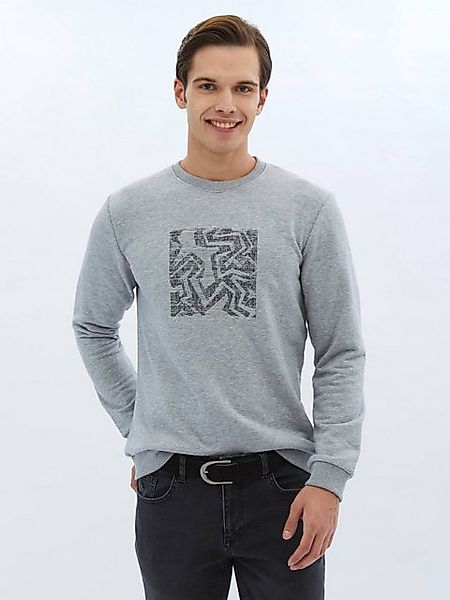 KİP Sweatshirt Bedrucktes Sweatshirt mit Rundhalsausschnitt günstig online kaufen