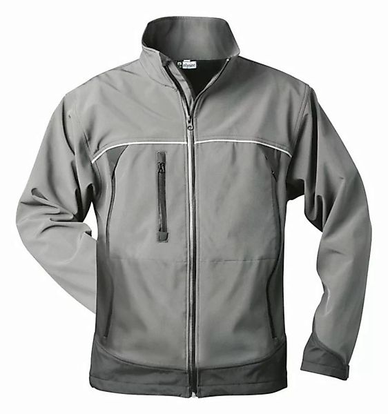 Feldtmann Softshelljacke Jacke Beta Softshell Größe XXL grau / schwarz günstig online kaufen
