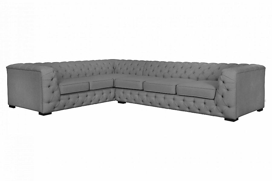 Home affaire Chesterfield-Sofa "KALINA L-Form", hochwertig Chesterfield-Aus günstig online kaufen