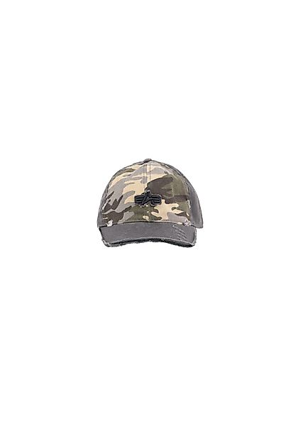 Alpha Industries Trucker Cap Distressed Logo günstig online kaufen