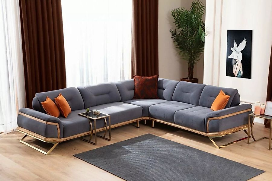 FSM MÖBEL Wohnlandschaft Paris Eck-Sofa, Spar-Set, mit Bettfunktion günstig online kaufen