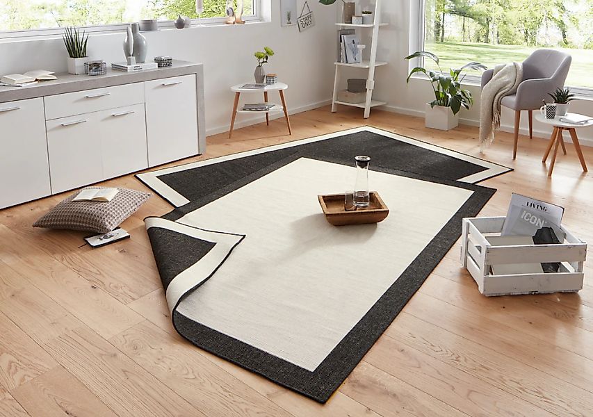 HANSE Home Teppich "Panama Wendeteppich" rechteckig 5 mm Höhe In-& Outdoor, günstig online kaufen