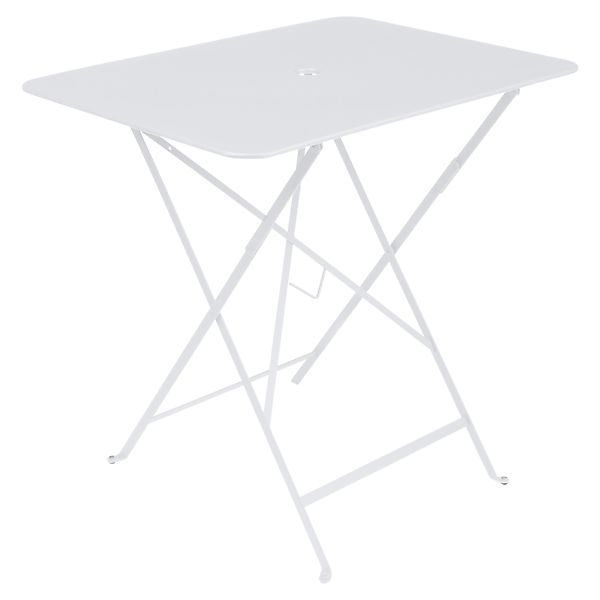 Bistro Klapptisch Rechteckig 77x57 Baumwollweiß günstig online kaufen