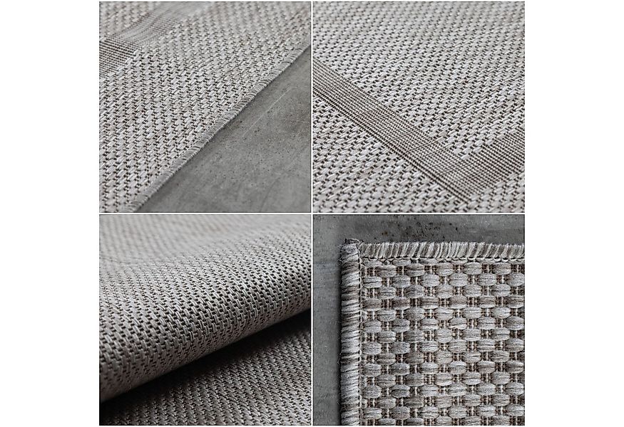 Carpettex Outdoorteppich Unicolor - Einfarbig, Rund, Höhe: 5 mm, Rund Outdo günstig online kaufen