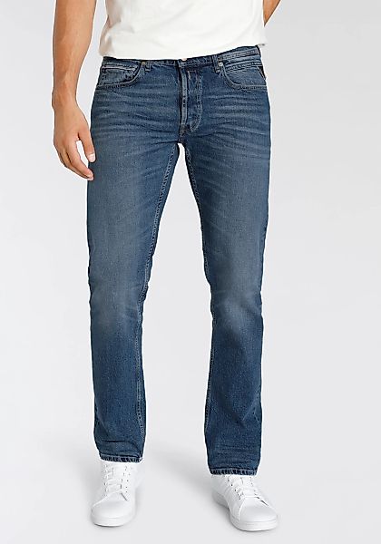 Replay Straight-Jeans GROVER in dezenter Used-Waschung günstig online kaufen