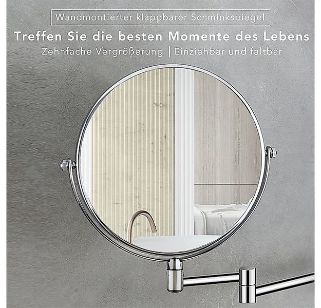 Feel2Home Kosmetikspiegel Makeup Spiegel Badspiegel Rasierspiegel Schminksp günstig online kaufen