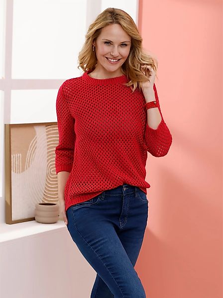Classic Basics Ajourpullover "Ajour-Pullover" günstig online kaufen