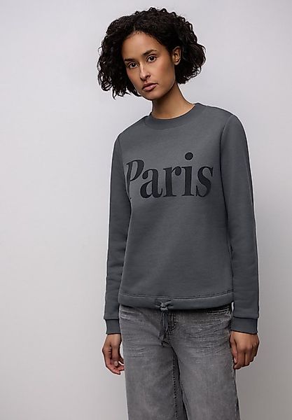 STREET ONE Sweatshirt mit Wording-Print günstig online kaufen