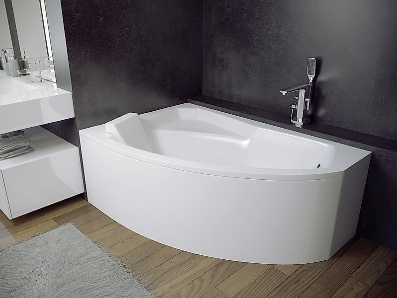 KOLMAN Badewanne Eckbadewanne Rima 140x90, (Links/Rechts), günstig online kaufen