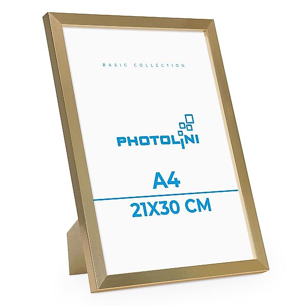 PHOTOLINI Bilderrahmen Poster-Einzelrahmen Modern Schmal günstig online kaufen