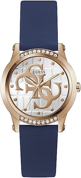 Guess Quarzuhr ANNETTE GW0860L2, Armbanduhr, Damenuhr, Silikonarmband günstig online kaufen