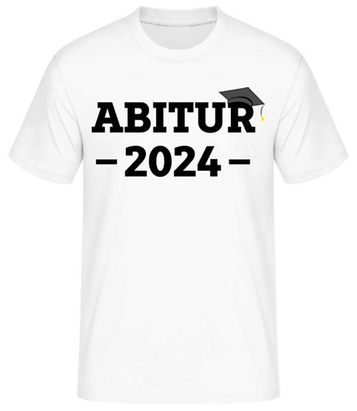 Abitur 2024 · Männer Basic T-Shirt günstig online kaufen