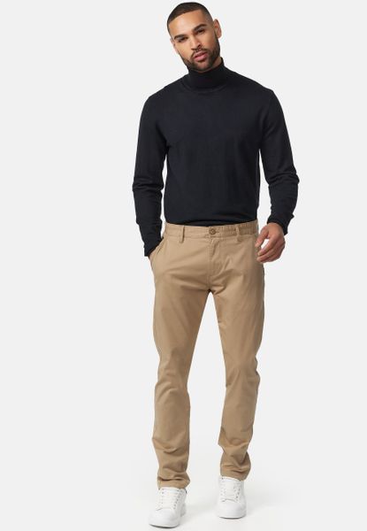 Indicode Chinohose Cherry 98% Baumwolle, 2% günstig online kaufen